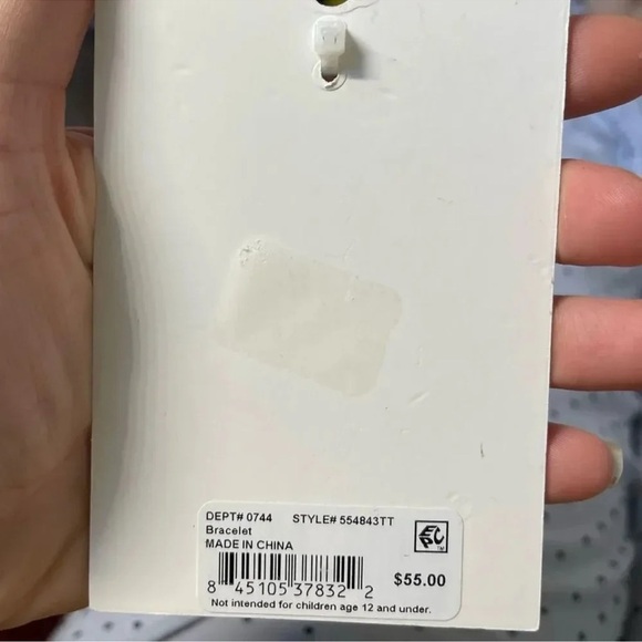 Anthropologie Heart Locket Stainless Steel Adjustable Bangle Bracelet - Picture 4 of 4